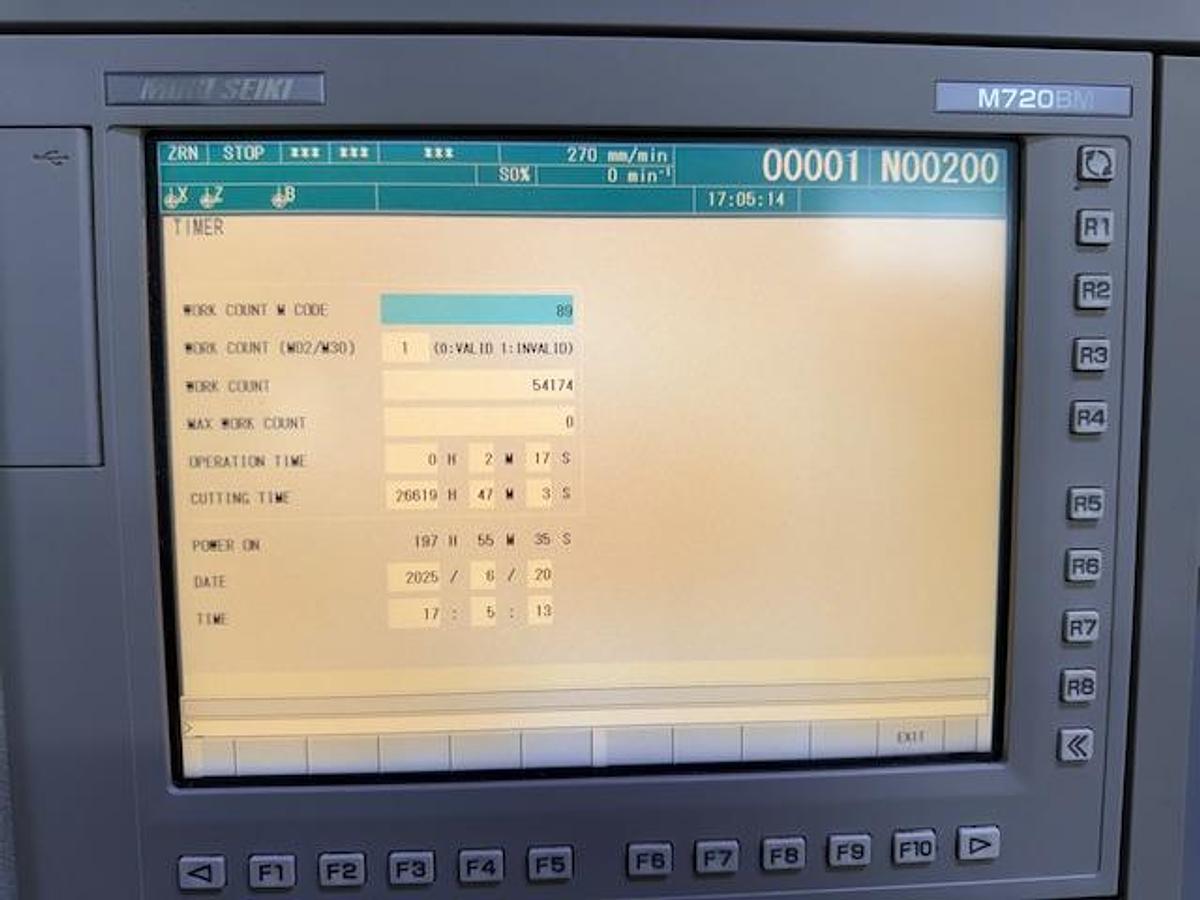 Used 2012 Mori Seiki NL1500MC/500