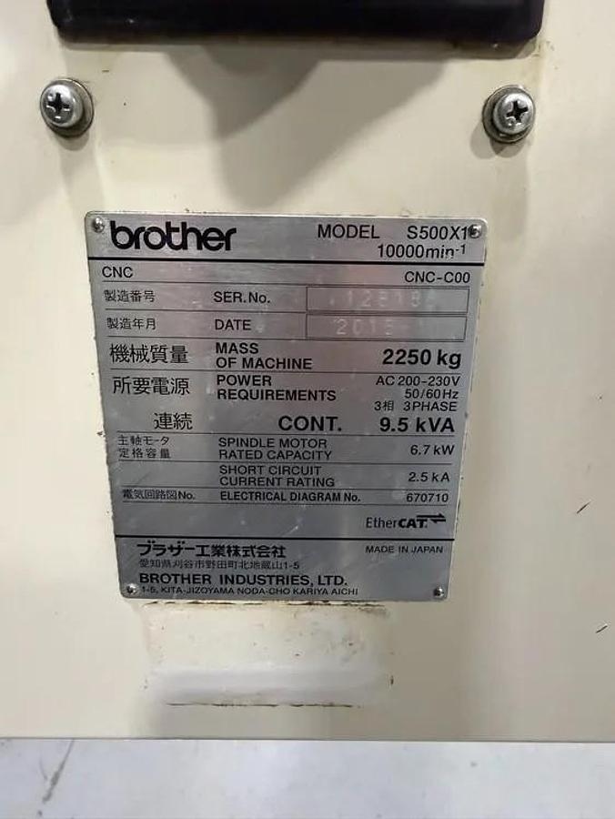 Used 2015 BROTHER Speedio S500X1