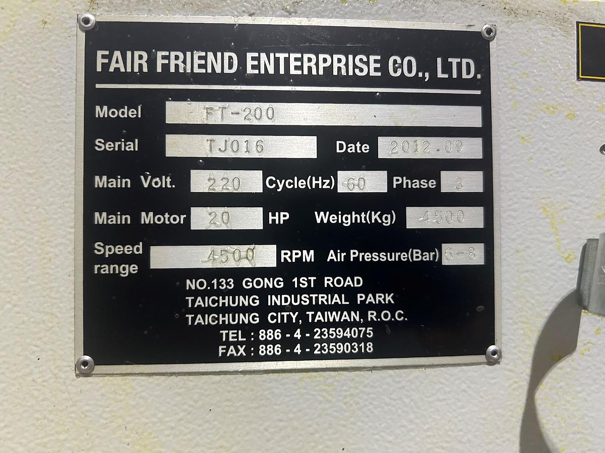 Used 2011 Feeler FTC-200