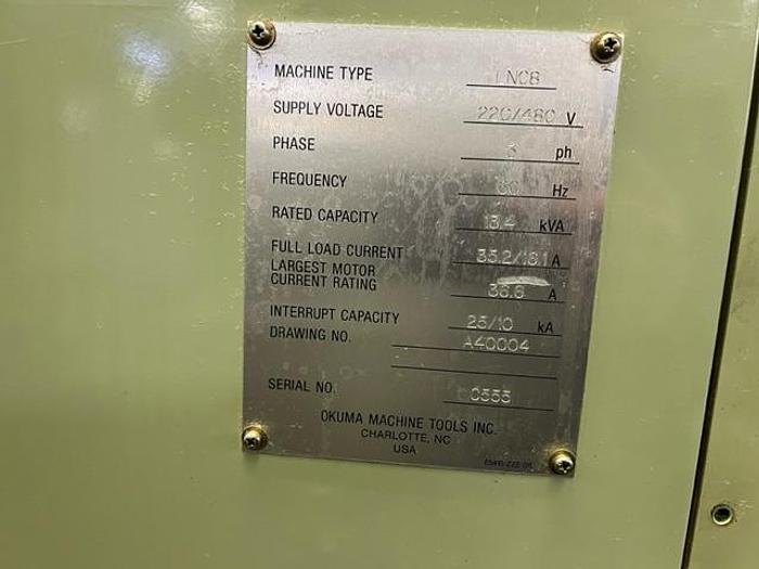 Used 1994 OKUMA Cadet LNC-8