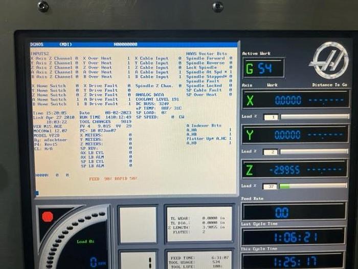 Used 2008 Haas VF-2D