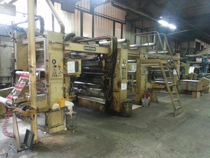Used POLYTYPE laminator – 1200 mm – year 1989