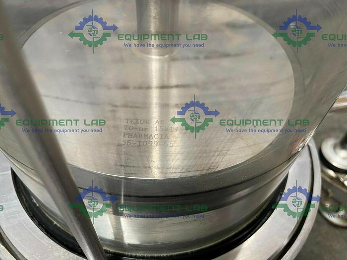 Used Amersham 18-1100-22 Streamline 200 Chromatography Column 30L w/ 1" Sanitary Fittings