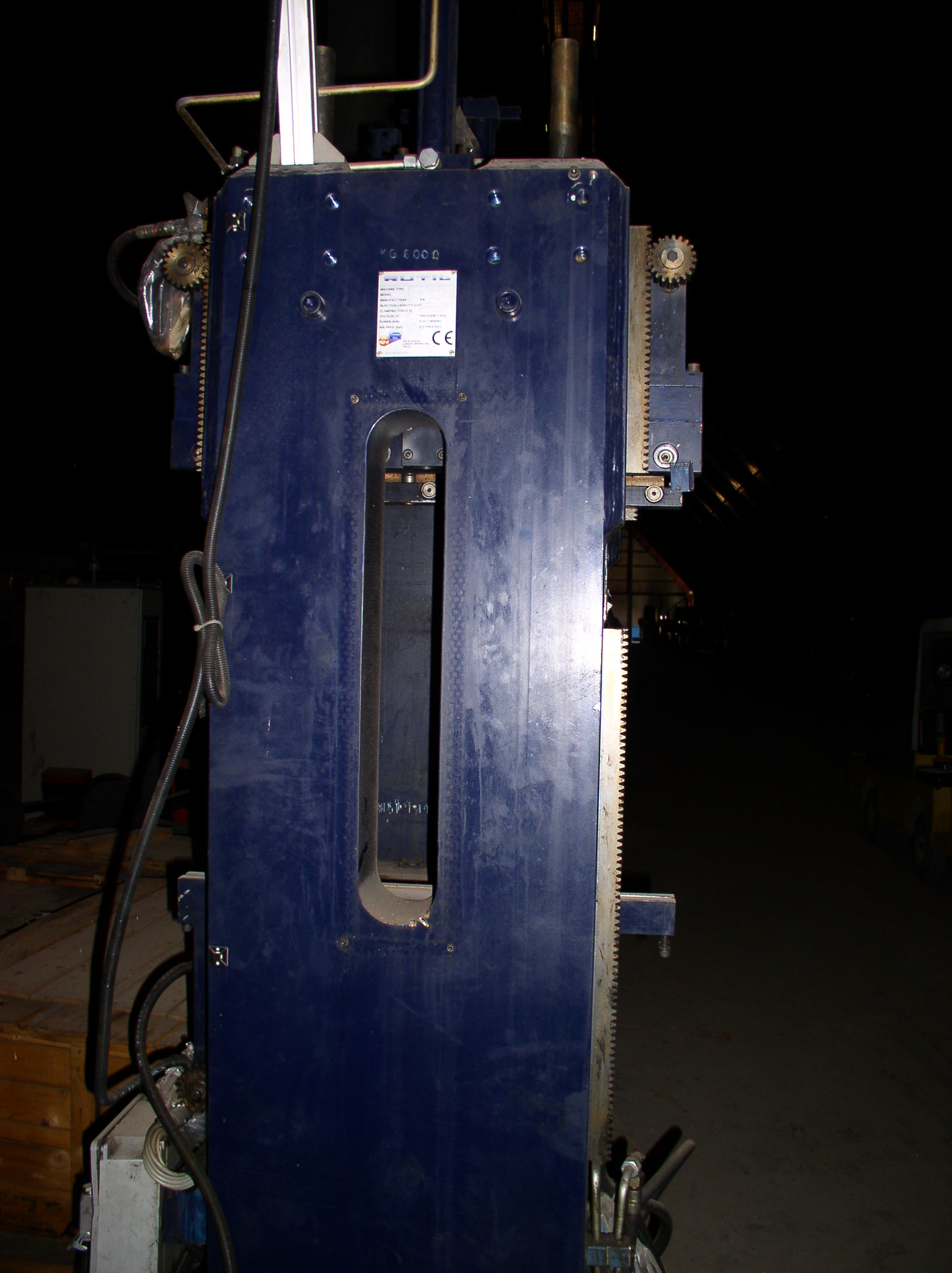 Used 200 Ton Rutil Up-Acting Hydraulic Press; Housing Type; Mfg. 2005; Low Profile; P.O.R.