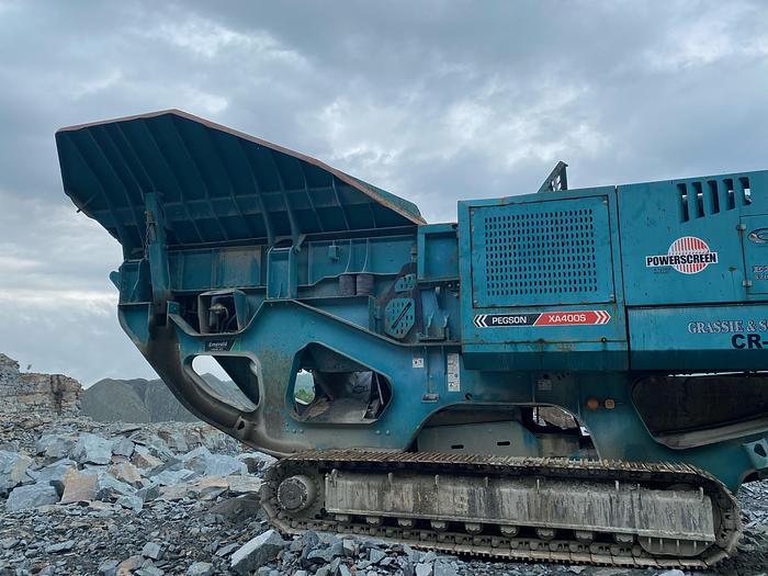 Used 2011 2011 Powerscreen Crusher XA400S AC400S