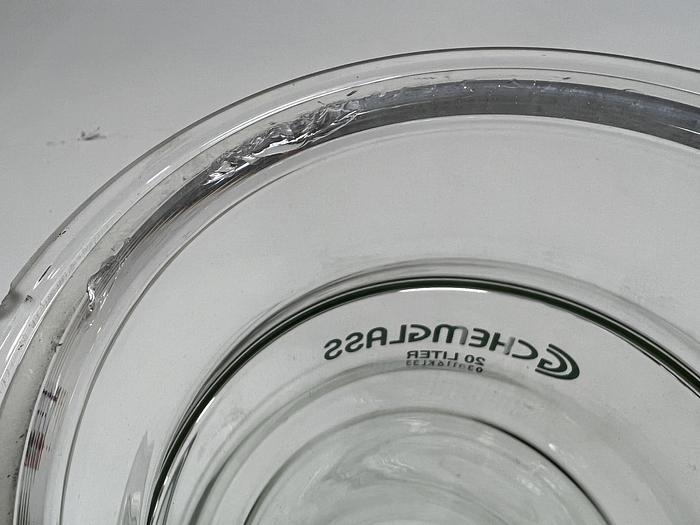 Used Chemglass 20L Jacketed Process Reaction Vessel