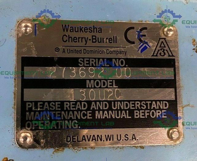 Used Tangential Flow Filtration SS Skid w/ Waukesha 130-U2C Pump & Pall Centrasette