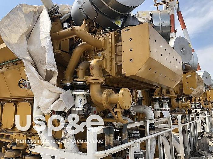 46.2 MW 2013 New Caterpillar 16CM32C Diesel Generator Sets
