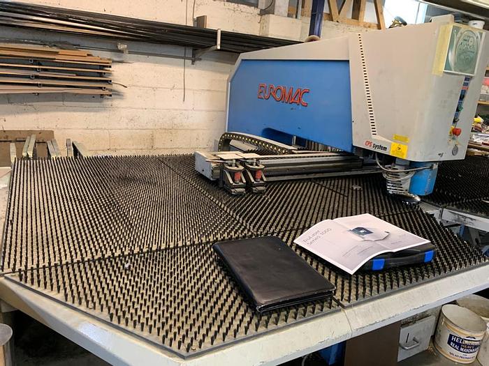 Used 2006 Euromac ZX Index CNC Punching Machine