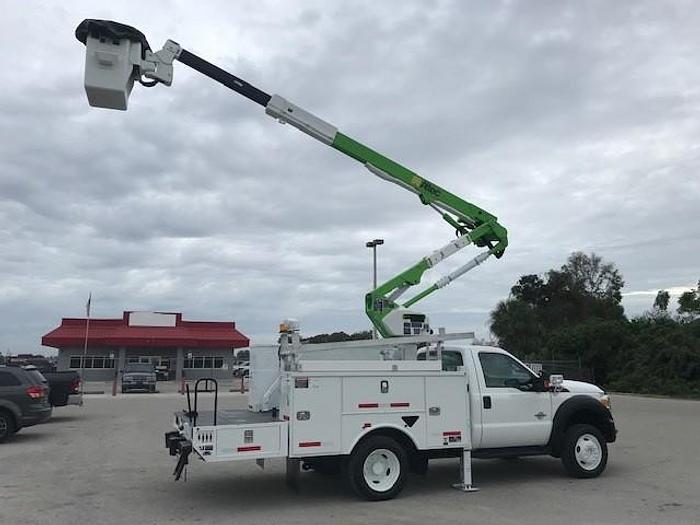 Used 2014 Ford F550 4x4 Altec AT40G 45ft Bucket Truck - C87916