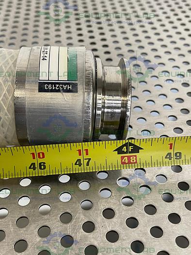 Used Sani Tech  STHT-WR-1500 48" Wire Reinforced Silicone Hose w/1.5" Sanitary Fitting