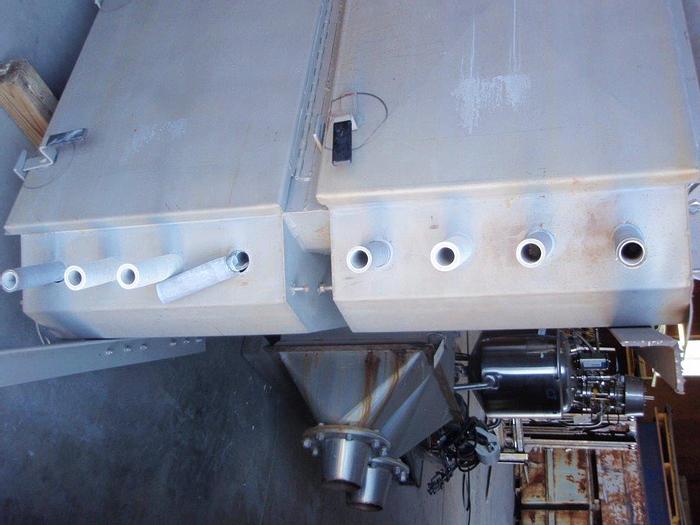 Used Screen, Parabolic, 24", 316 Stainless Steel, Twin, Andritz, Pressure #S739351