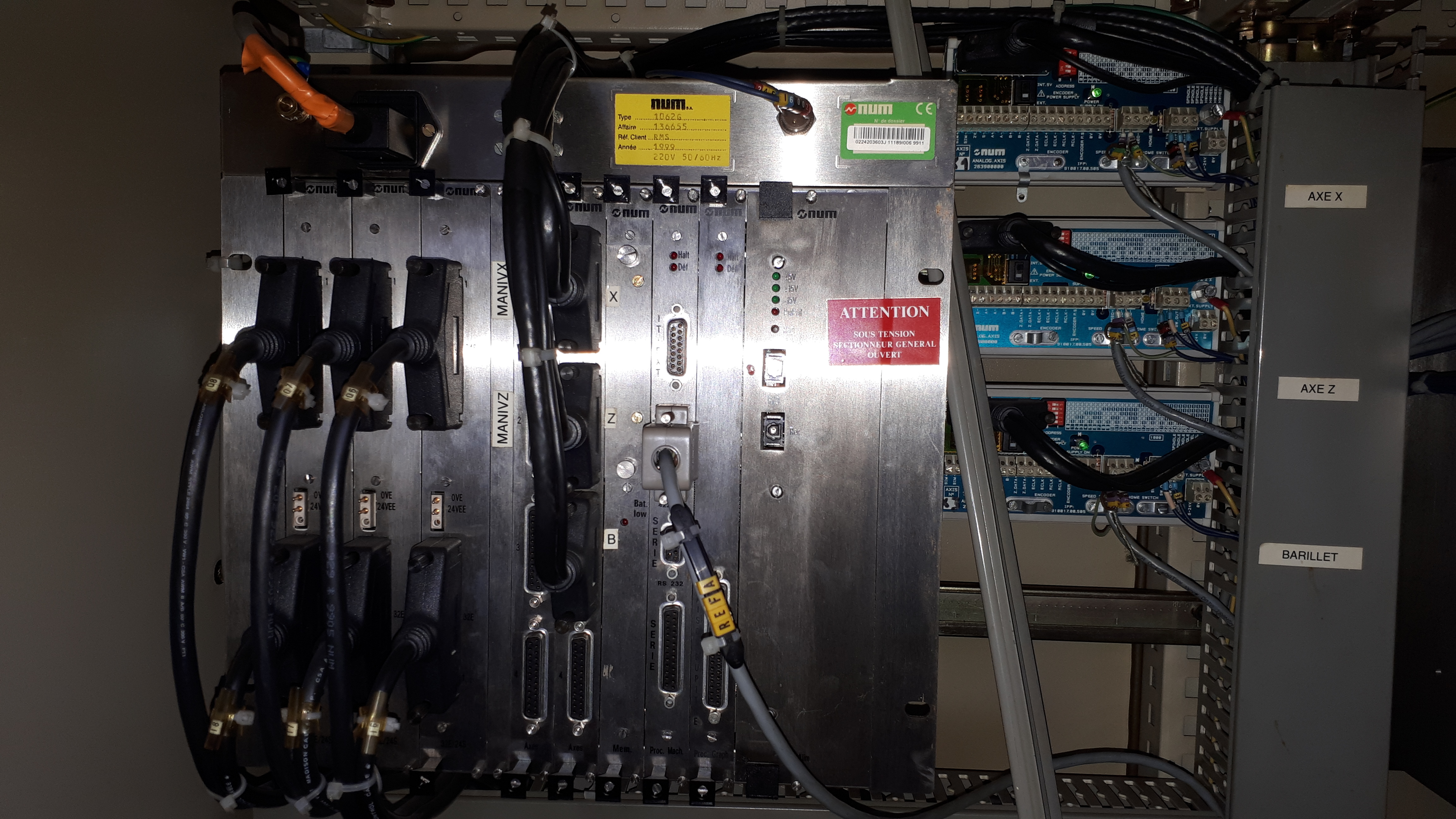 Used NUM 1060 CNC 1062 G