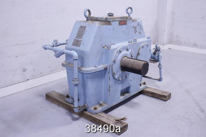 Refurbished Lufkin S2011CH Gear Box with Shell and Tube Heat Exchanger , 3.281/1 Ratio #38490