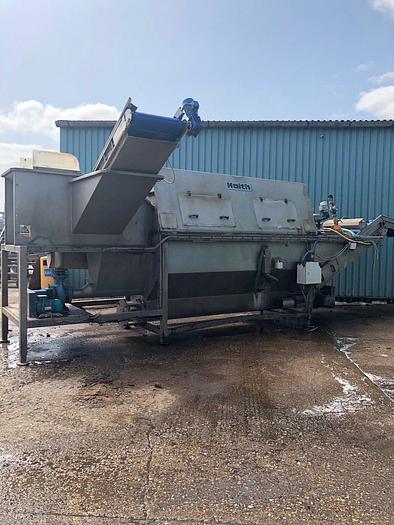 Used Haith stainless steel root veg washer