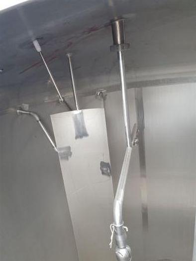 Used APV 1,500 Gallon St Steel Tank with Gate Agitator