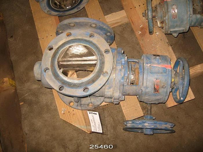 Used Dezurik 2005747 3 Way Valve, 6", Body Stainless Steel, Seat 56, Temperature 250 Degrees F #25460