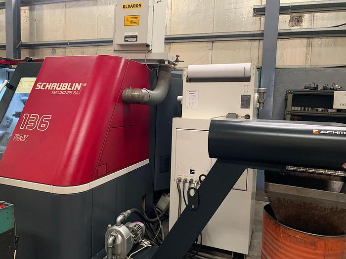 Used BRUGT CNC-DREJEBÆNK FABR. SCHAUBLIN, MODEL 136-5AX