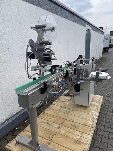 Gebraucht Etikettiermaschine für Selbstklebe-Etiketten, Fabrikat SES, Typ SES-80 / SES - 120 HD, Bj. 2007