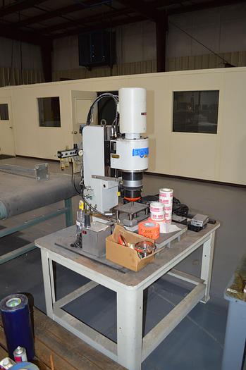 Used BALTEC BRACKER RN 331 PNEUMATIC RADIAL  RIVETER