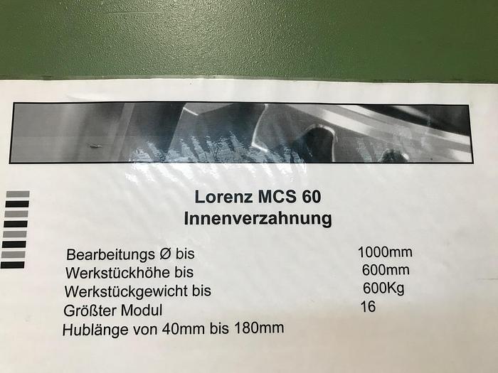 Used 1995 Lorenz MCS 60
