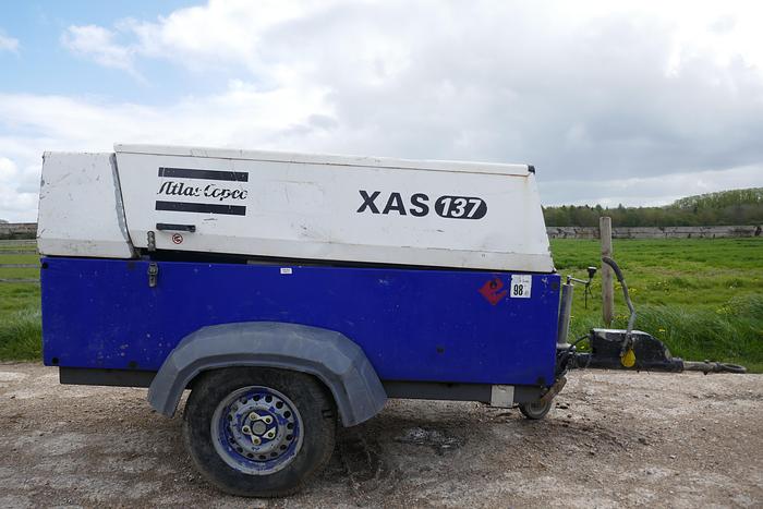 Used 2014 ATLAS COPCO XAS137