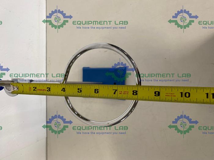 Used Lab Support Stand 5" x 8" Base & 23" Rod w/ Flask Clamp Holder