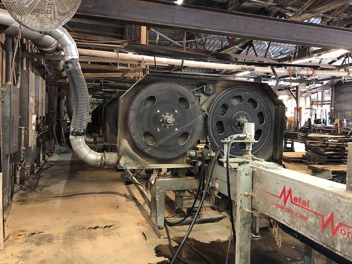 Used Metal Works 360 6-Head Resaw