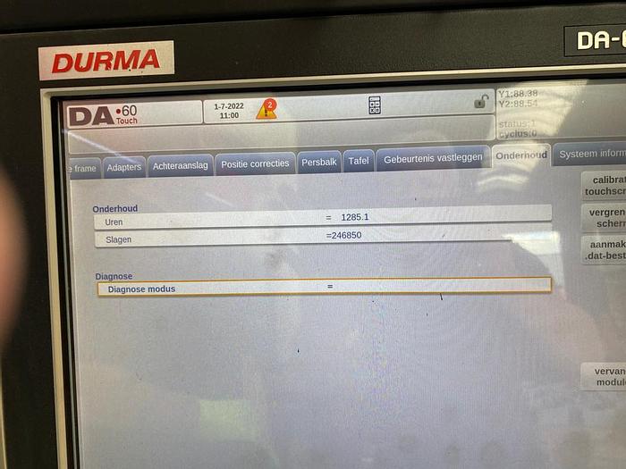 Used 2017 DURMA 30175