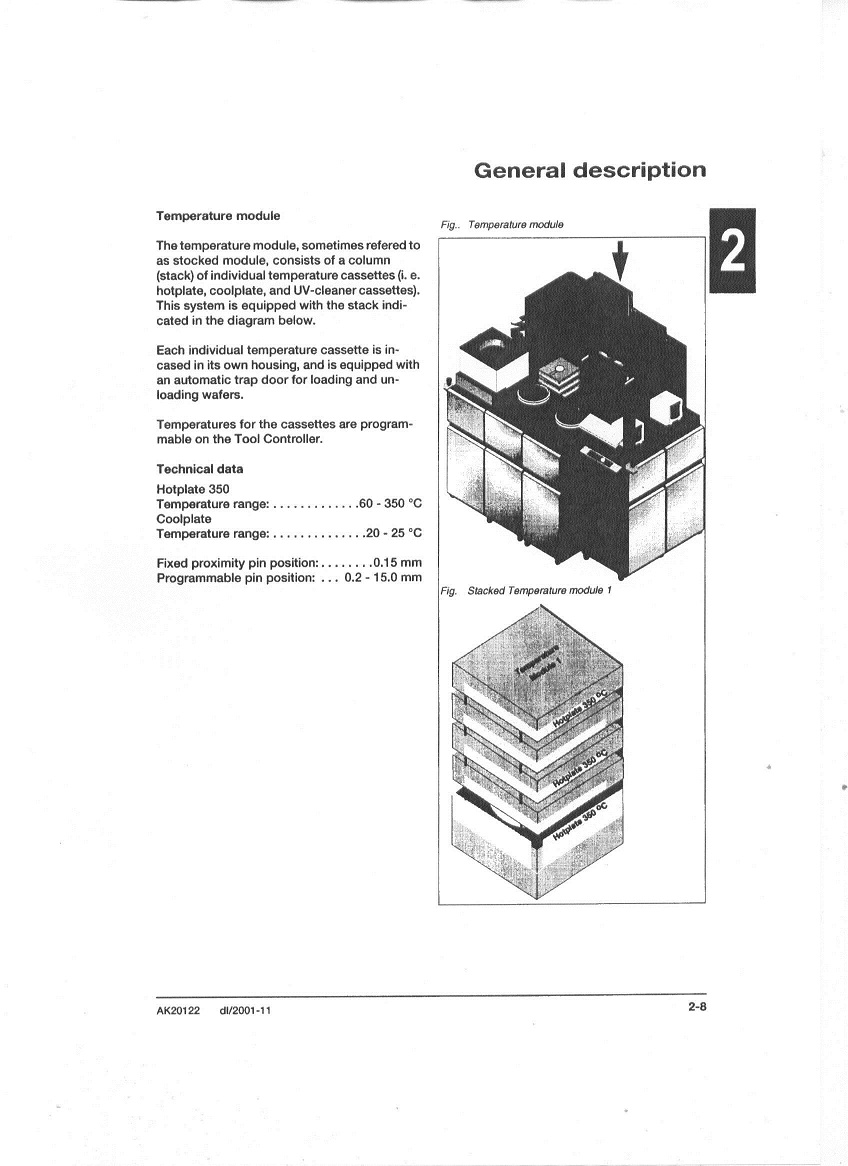 Used Complete photolitographic line FALCON