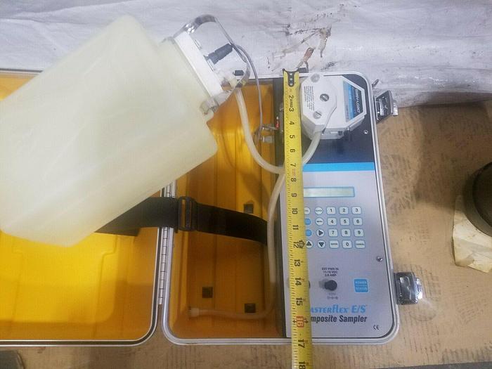 Used MasterFlex E/S Composite Sampler 600 RPM with NEW BATTERY Tested!!