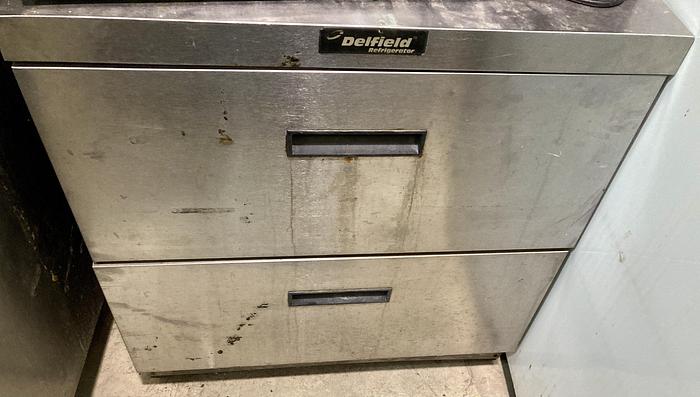 Used Delfield 5 ft. Refrigerated Prep Table