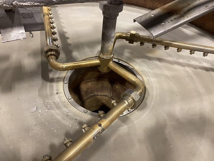 Used AES  6 ' DIAMETER GRAVITY STRAINER CARBON FIBER BODY