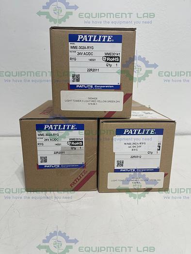 Patlite WME-302A-RYG Light Tower 24V