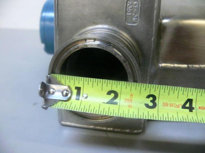 Used Micro Motion H200S352NWBMEZZZZ Mass Flow Sensor Flow Meter 2" Tri-Clamp