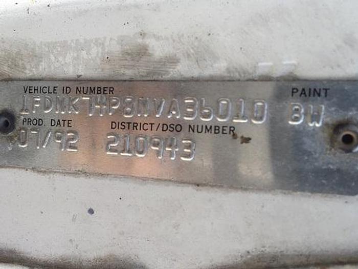 Used 1992 Catering Truck. Ford F700 chassis