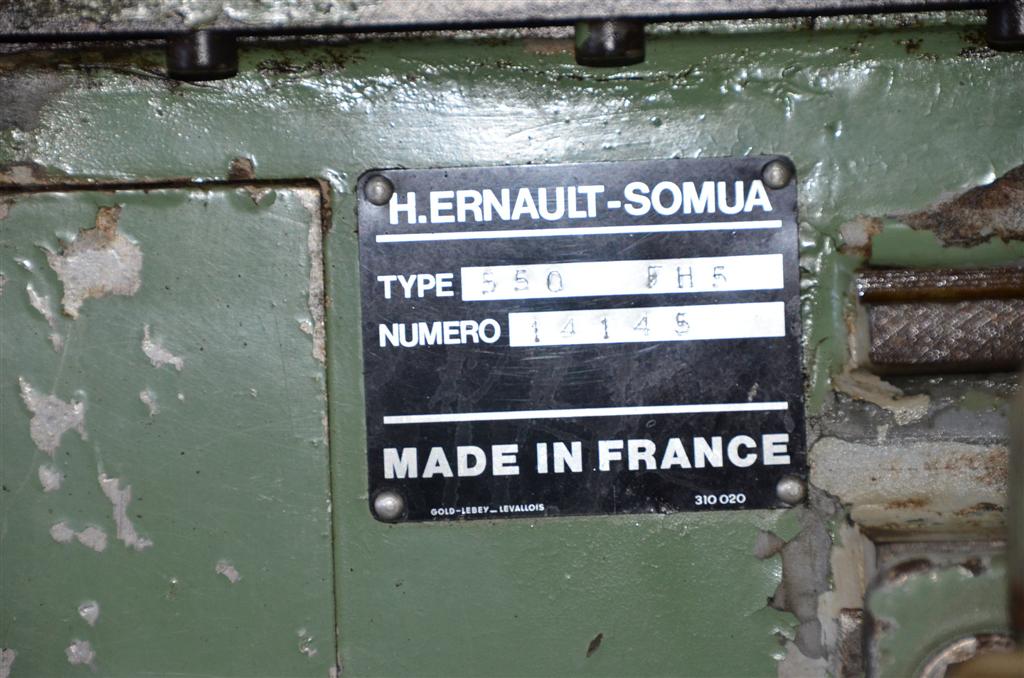 Usado ERNAULT SOMUA CHOLET 550 Tornos #4282