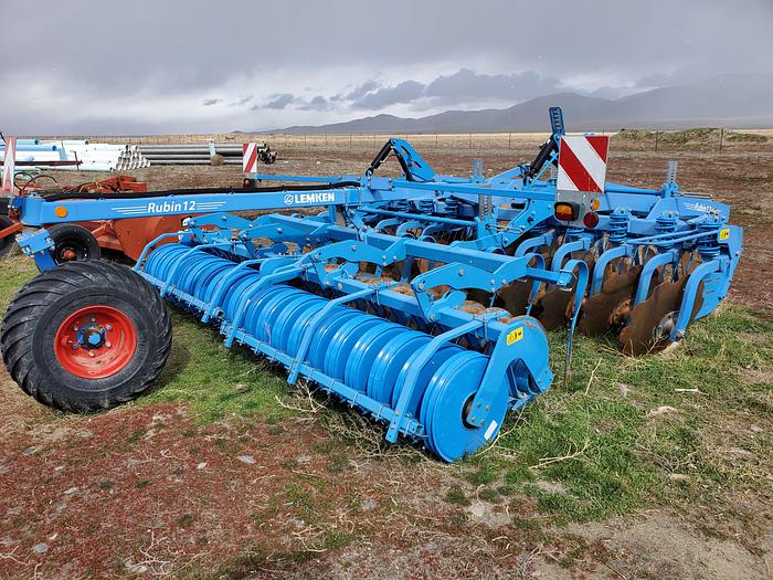 Used 13.5' Lemken Rubin 12 High Speed Disk