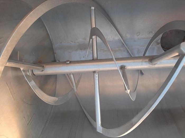 Used Mixer, Ribbon, 25 CF, S/st, 40 HP, HD #S744436