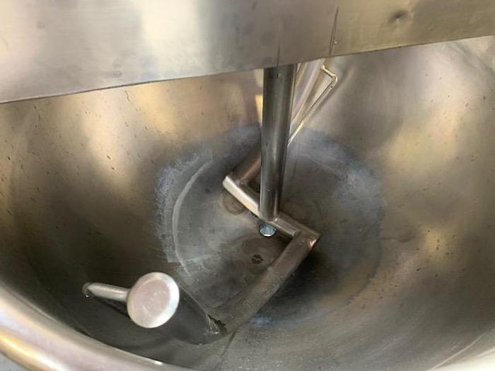Used Hamilton 60 gal Stainless Steel Jacketed Mix Kettle