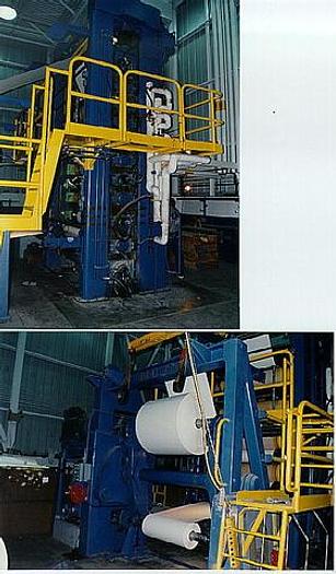 Used Appleton Machine 60" Super Calender, 11 Rolls #11898