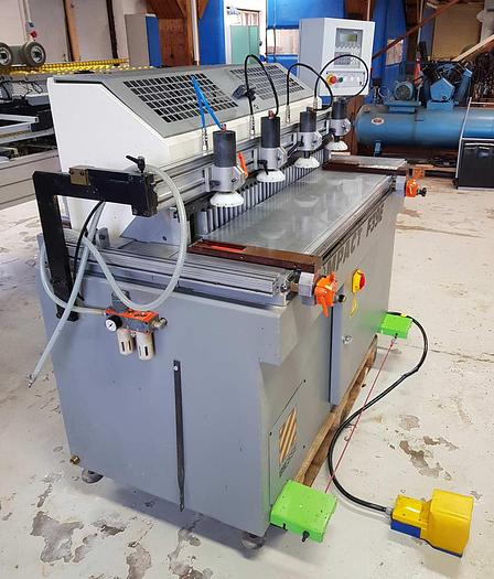 Used 1996 Biesse dowel drilling machine model Compact F 39 E