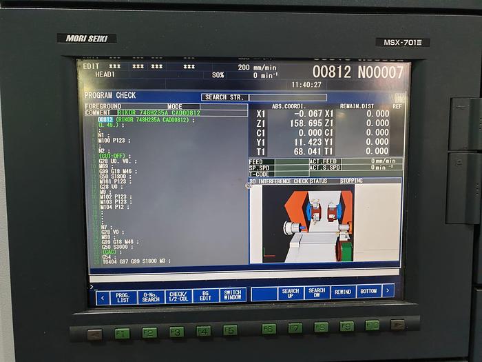 Used 2007 Mori Seiki NZ2000