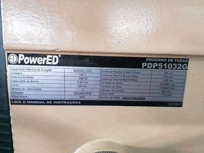 Engenho de furar POWERED PDP51032G