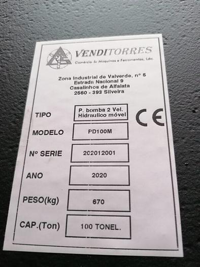 Prensa Hidráulica 100 tons