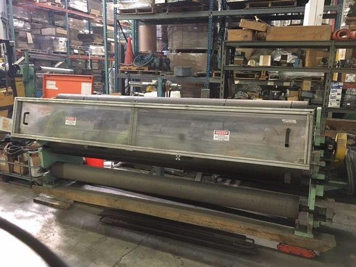 Used 106" (2.69M) NEW ERA IN-LINE SHEAR SLITTING SECTION MFG. 2002