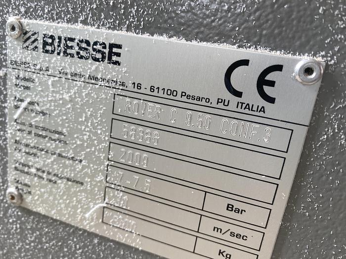 Used 2009 Biesse Rover C 9.50 Conf. 3
