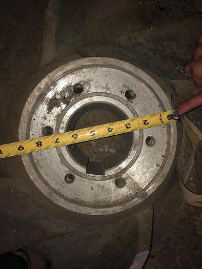 Used Valmet Optislush HP-33 Pulper Rotor, 33" Diameter, Saw Toothed #36463