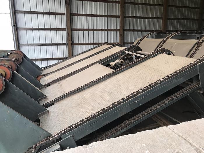Used Corley Automated Lumber Stacking & De-Sticking Line