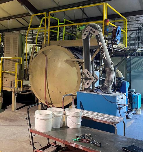 Used Pillar/GNB Vacuum Induction Melting 300 Pound Capacity
